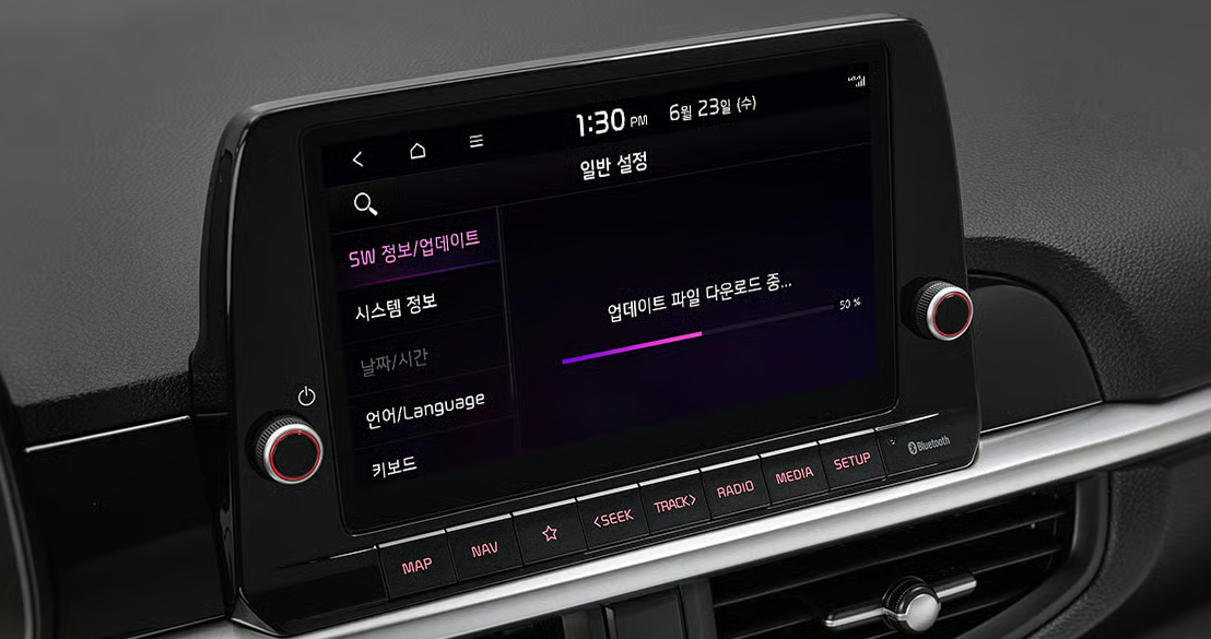 더 뉴 모닝 내비게이션 무선 업데이트 41