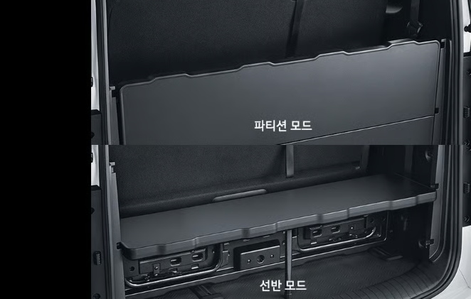 더 뉴 스타리아 러기지 파티션 테이블 35