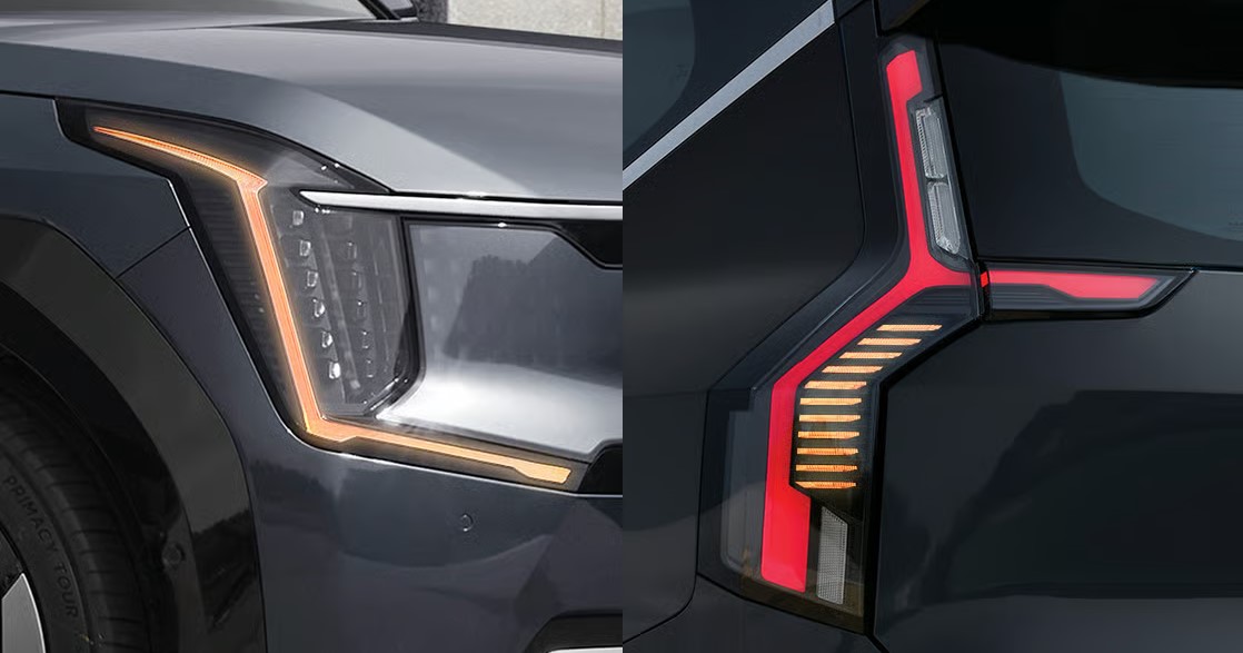 더 EV9 GT 프론트, 리어 LED 턴시그널램프 10