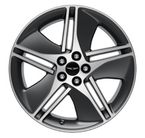 Electrified GV70 F/L 20인치 다크매트그레이 다이아몬드 컷팅 휠 4