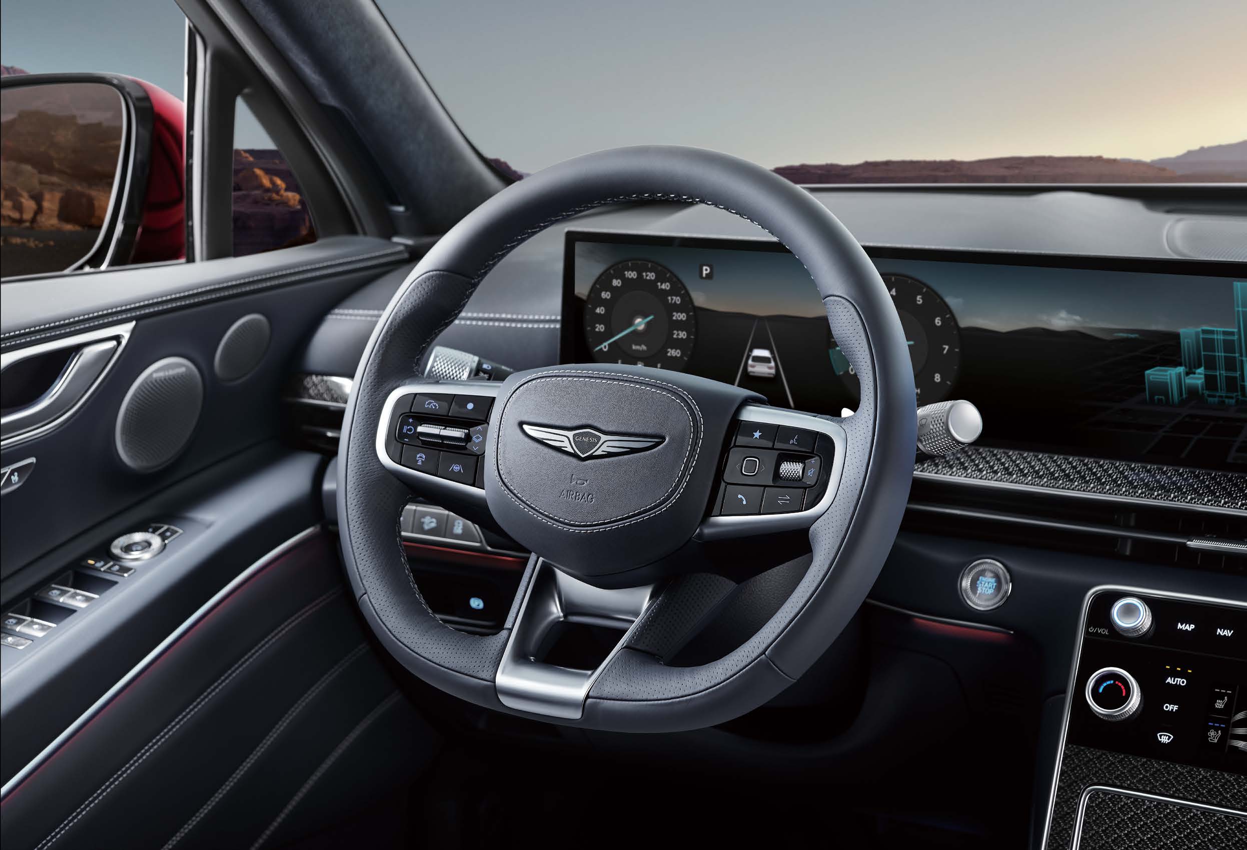 GV80 Coupe D컷 스티어링 휠 9