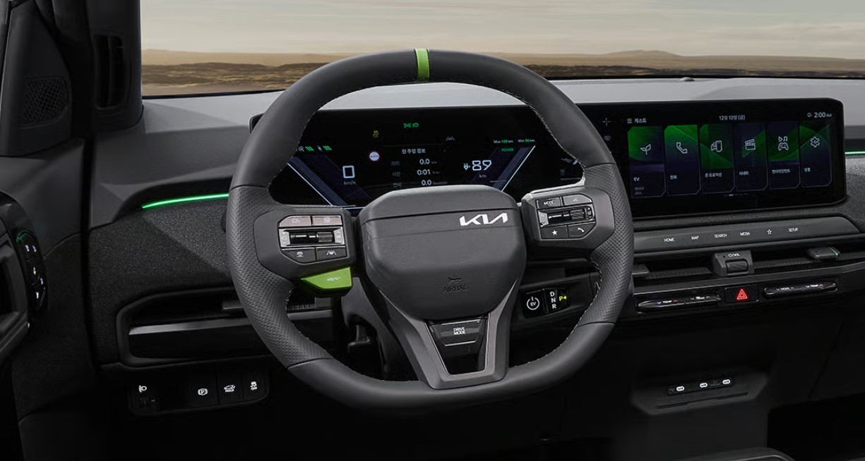 더 EV3 GT 인조가죽 스티어링 휠 8