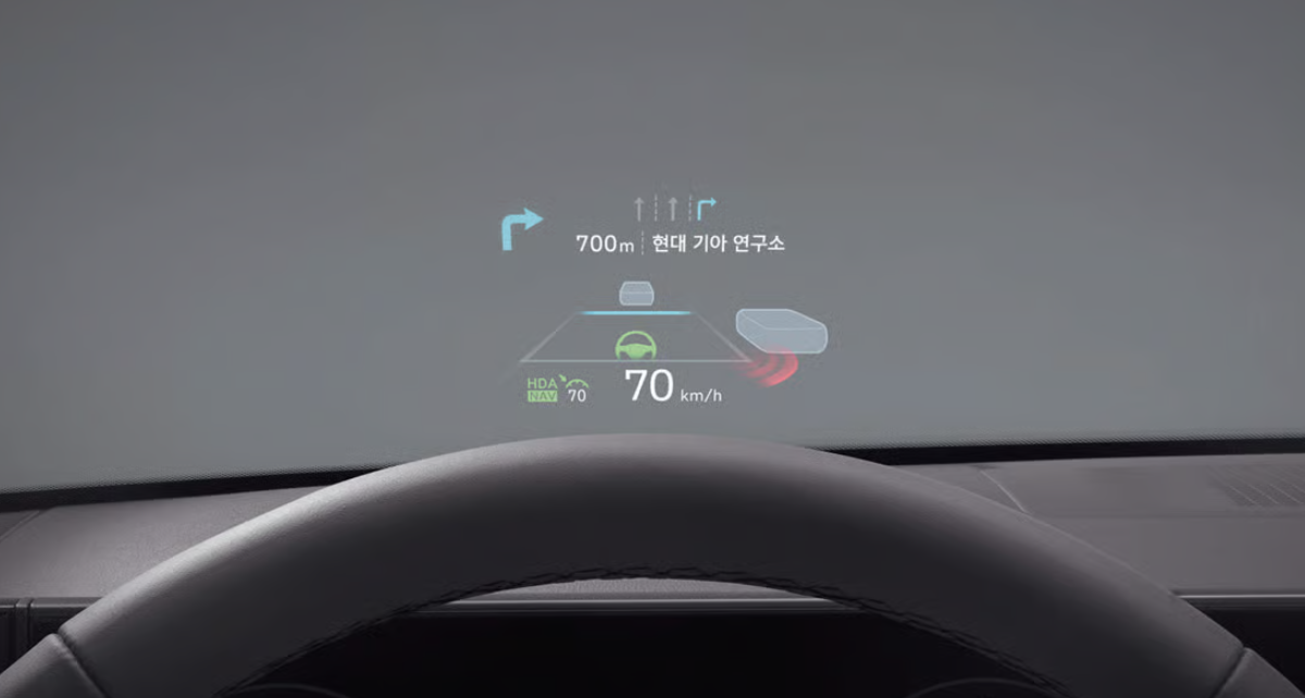디 올 뉴 그랜저 HEV 헤드업 디스플레이 2