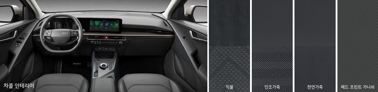 더 뉴 니로 HEV 내장 색상 차콜 1