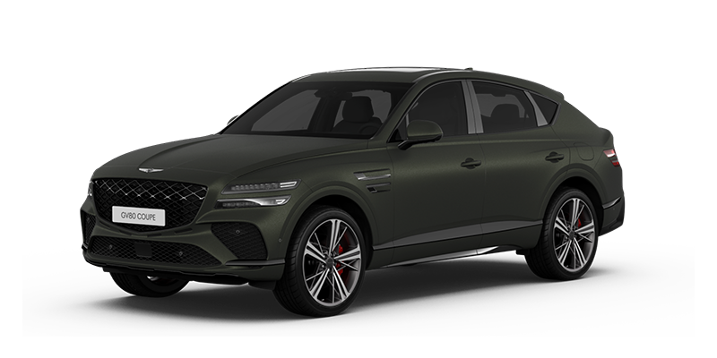 GV80 Coupe 외장 색상 스토르 그린 9