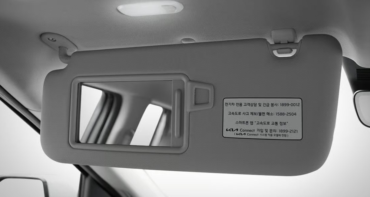 더 EV3 GT 슬라이딩 선바이저(거울, LED조명) 11