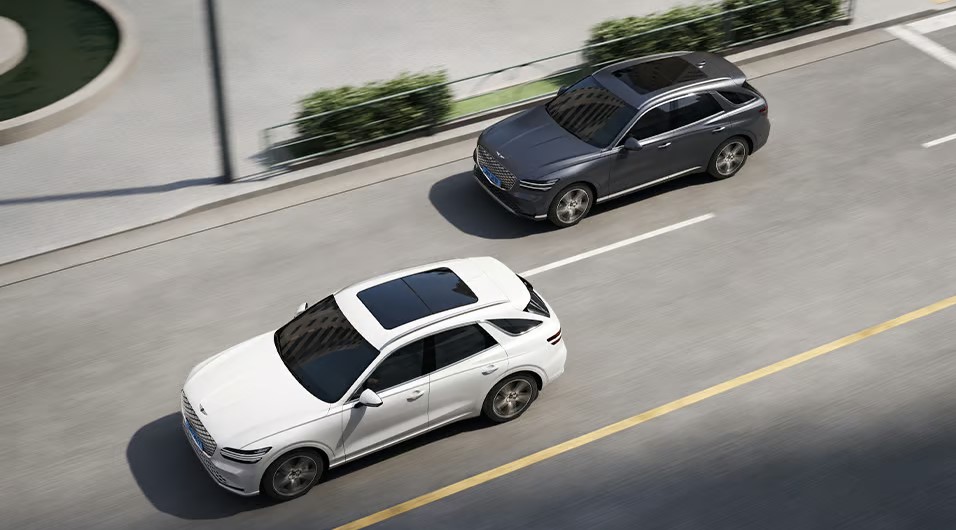 Electrified GV70 F/L 후측방 충돌방지 보조(주행) 23