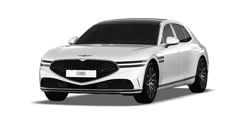 신형 G90 외장 색상 우유니 화이트 1