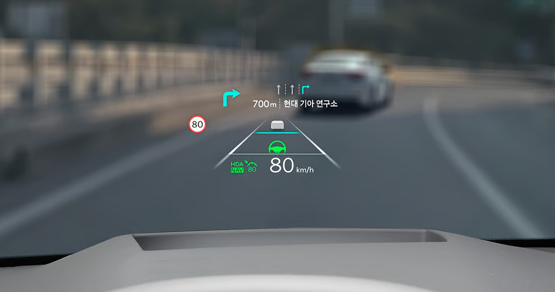 더 뉴 카니발 HEV 헤드업 디스플레이 113