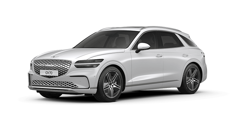 Electrified GV70 F/L 외장 색상 마테호른 화이트 4