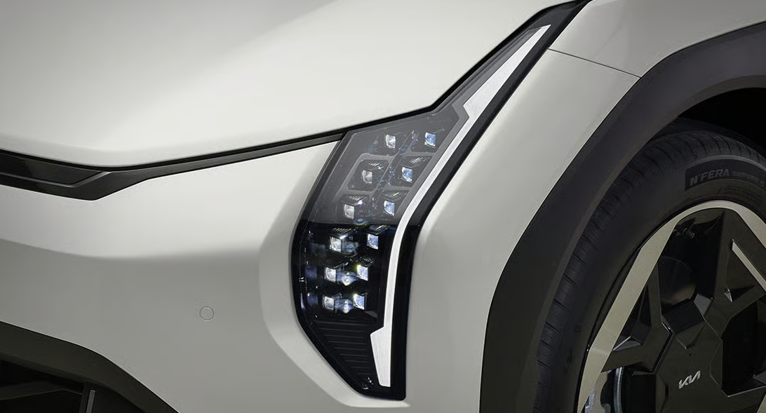 더 EV4 스몰 큐브 프로젝션 LED 헤드램프 2