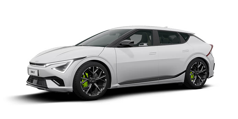 더 뉴 EV6 GT 외장 색상 스노우 화이트 펄 1