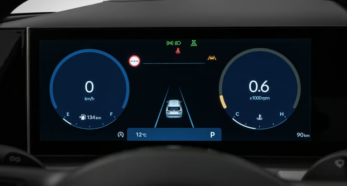 더 뉴 투싼 HEV 클러스터(12.3인치 컬러 LCD) 2
