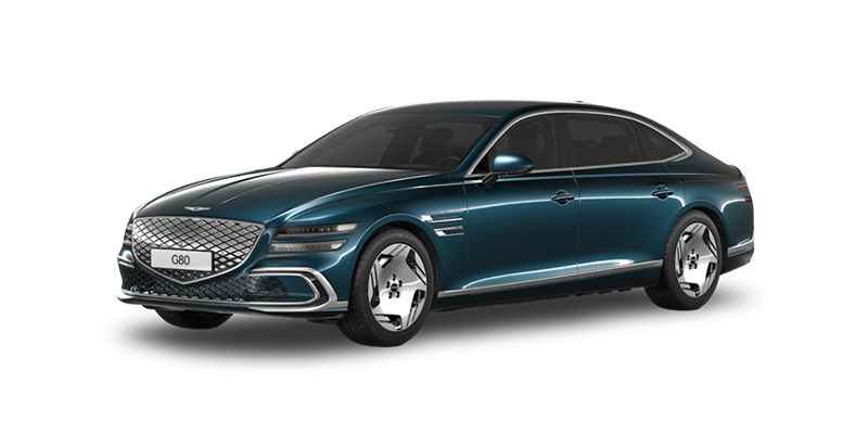 Electrified G80 F/L 외장 색상 태즈먼 블루 4