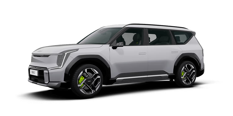 더 EV9 GT 외장 색상 스노우 화이트 펄 1