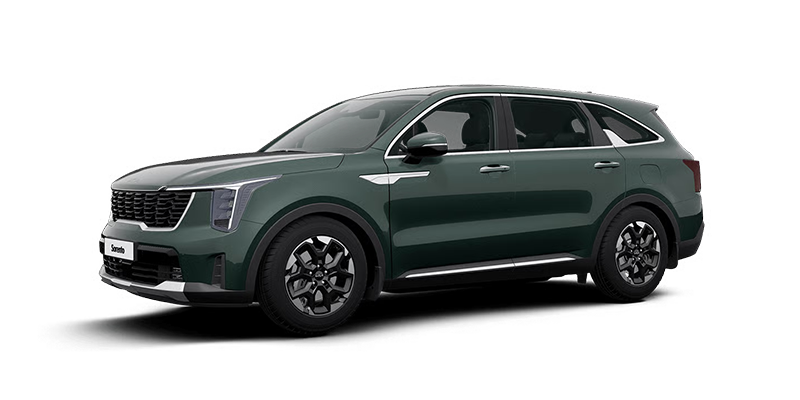더 뉴 쏘렌토 외장 색상 시티스케이프 그린 4