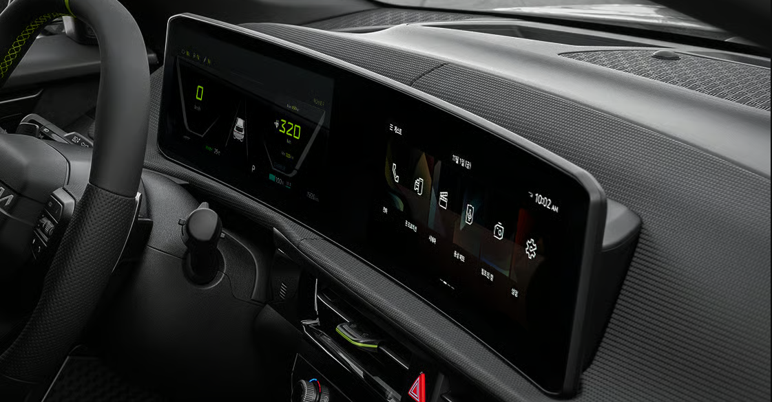 더 뉴 EV6 GT 파노라믹 커브드 디스플레이 7