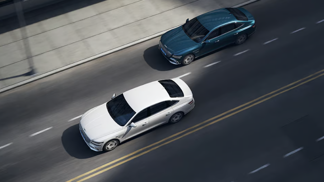 Electrified G80 F/L 후측방 충돌방지 보조 (주행) 21