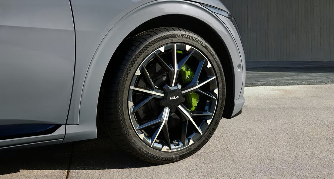 더 뉴 EV6 GT GT 전용 255/40 R21 미쉐린 퍼포먼스 썸머 타이어&전면가공 휠 5