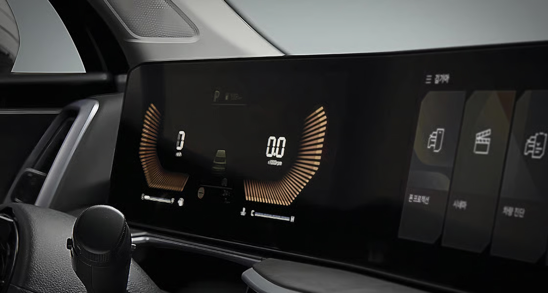 더 뉴 쏘렌토 HEV 슈퍼비전 클러스터(4.2인치 칼라 TFT LCD) 1